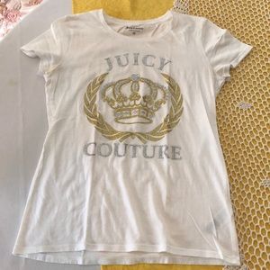 Juicy couture glitter T-shirt